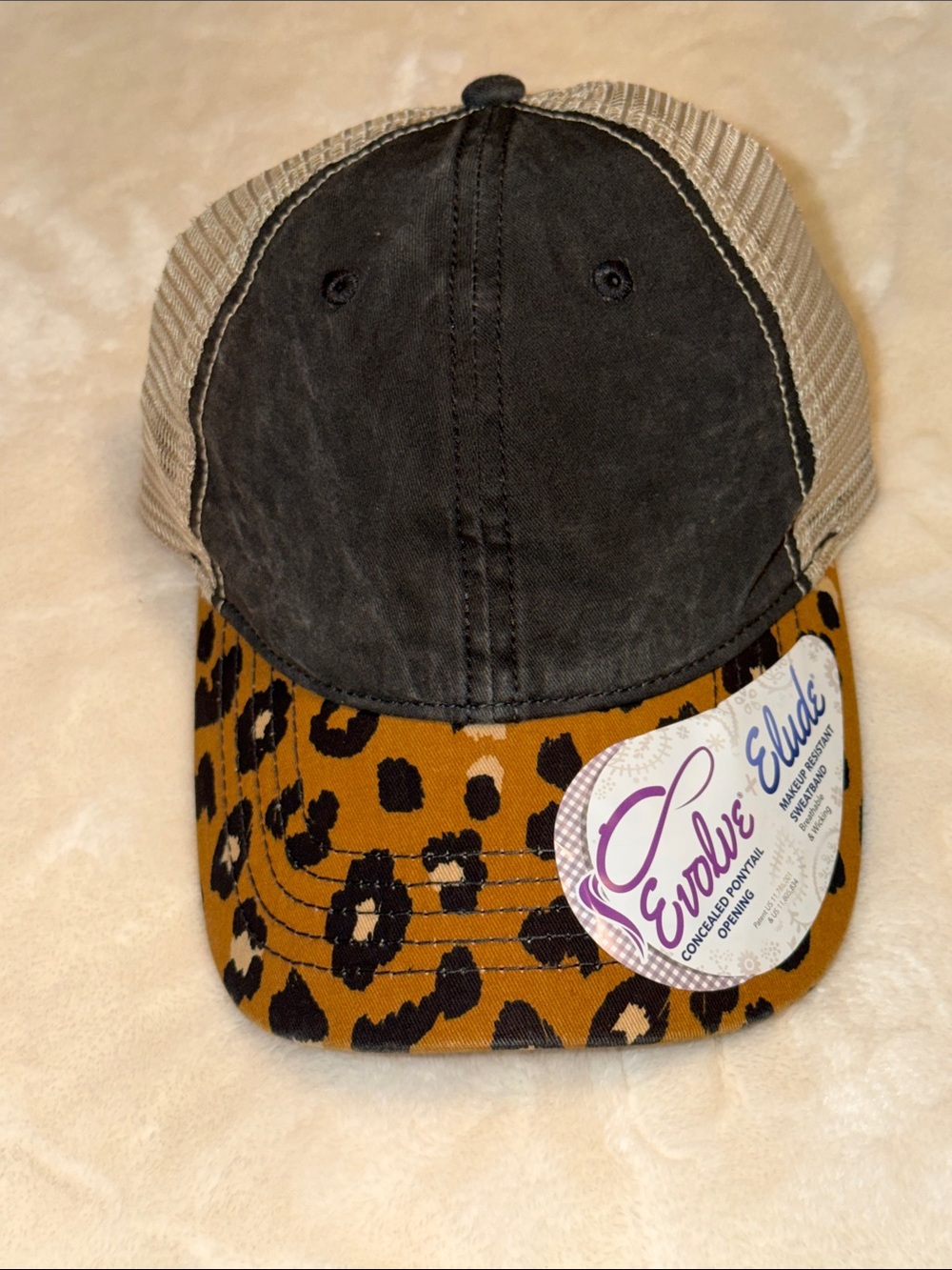 New Womens Infinity Her Leopard Bill Hat